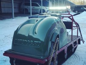 Мотобуксировщик MOTODOG 500 (20 л.с. передний привод)