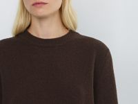 Джемпер из шерсти, Коричневый