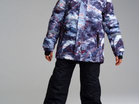 Куртка текстильная с полиуретановым покрытием для мальчиков