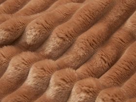 Плед Soft strip, бежевый