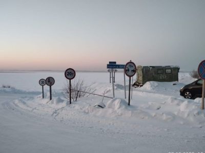 В Якутии на ледовых переправах через Амгу и Вилюй увеличили грузоподъемность