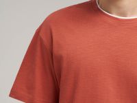 Свободная футболка comfort fit из хлопкового джерси