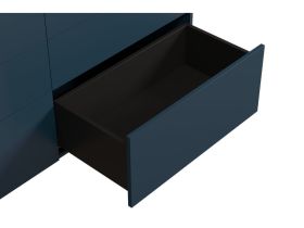 Комод Висмар 143x93 Темно-синий