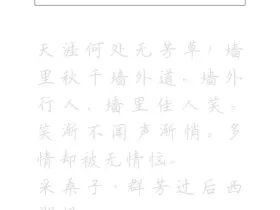 Прописи по каллиграфии "Сунские цы"