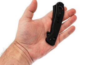 Складной нож Daggerr Begemot Slim All Black, сталь VG-10, рукоять G10