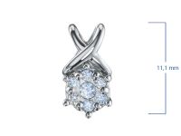 Подвеска из серебра э0612пд02203650