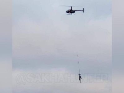 В Якутии начали проверку после перевозки туши лося на вертолете