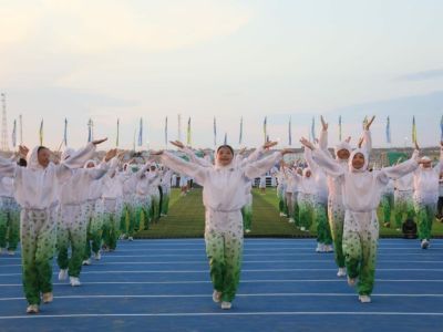 Генеральная репетиция открытия Спортивных игр народов Якутии прошла в Борогонцах