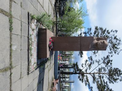 Могила Салчака Калбакхорековича Тока (1901-1973) - известного советского писателя, партийно-государственного деятеля