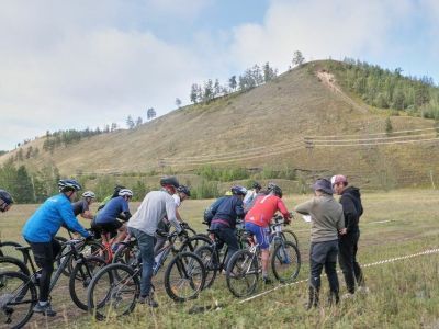 Велосипедная гонка прошла в местности Чочур Муран в Якутске
