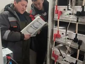 Спутниковый узел связи на автозимнике «Яна» ввели в Якутии