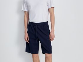 Шорты из хлопка с эластичным поясом