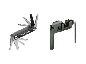 Рога на руль со встроенным набором инструментов Topeak Bar'n Tool Combo  (черный)