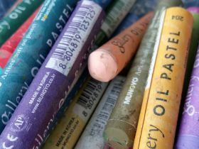 Пастель масляная профессиональная Mungyo, цвет № 230 Тёмно-зелёный