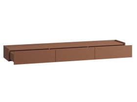 ТВ-тумба подвесная Дигарс 213x21 Терракотовый
