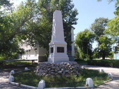 Братская могила красногвардейцев завода «ОРЛЕС», погибших в годы гражданской войны