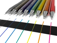 Ручка гелевая Pentel "Hybrid Dual Metallic" 1,0 мм, серебро