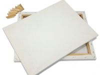 Холст на подрамнике грунтованный "Художник" мелкозернистый 80x100 см (хлопок 100%)