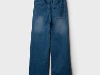 Брюки текстильные джинсовые для девочек