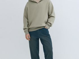 Свободные джинсы Bow, Синий