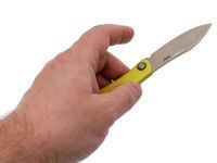 Складной нож Sanrenmu 7315-GP, сталь 12С27, рукоять G10, зелёный