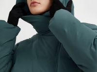 Пальто утепленное с утиным пухом