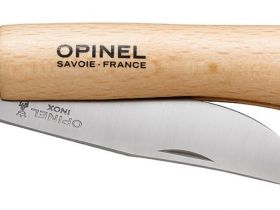 Нож складной Opinel №10 VRI Tradition Inox, сталь Sandvik™ 12С27, рукоять бук, 123100