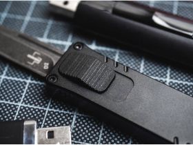 Автоматический нож Boker USB OTF 2.0, сталь D2, рукоять алюминий, черный
