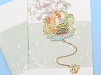 Закладка для книг с подвеской "Небесный дракон" (латунь)