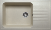 Мойка ZELLE 1B LR W 850*500 GRAY
