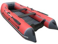 Лодка ПВХ ORCA 340 НДНД красный/темно-серый