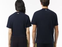 Хлопковая футболка Lacoste унисекс