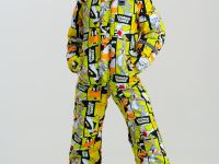 Комбинезон текстильный с полиуретановым покрытием для девочек