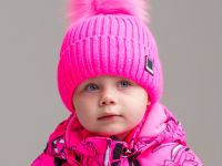 Шапка детская трикотажная для девочек