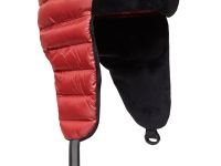 Пуховая шапка-ушанка BASK