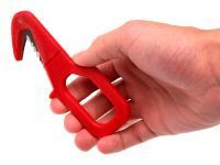 Стропорез Fox Rescue Emergency Tool, сталь 420J2, рукоять термопластик FRN, красный