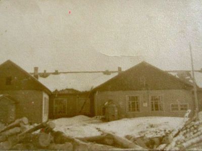Колковская школа, где учился и работал отважный партизан В.И. Шубин