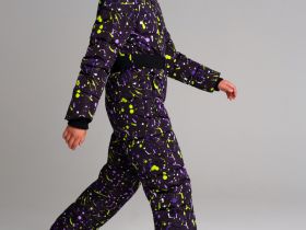 Комбинезон текстильный с полиуретановым покрытием для девочек