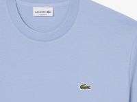Мужская хлопковая футболка Lacoste с коротким рукавом