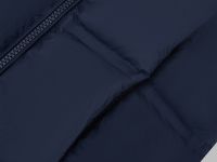 Стеганый пуховик с натуральным пухом