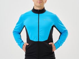 Тренировочная куртка Nordski Advance Light Blue/Black