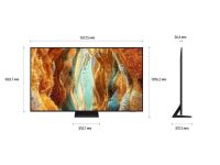 Телевизор Samsung 75" Neo QLED QN70F 4K Mini LED, Процессор NQ4 AI Gen2, Vision AI Smart ТВ (2025) QE75QN70FAUXRU черный