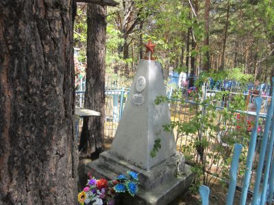 Могила Сороковикова-Магая Егора Ивановича (1868-1948) - известного сказителя Забайкалья