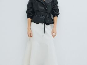 Юбка годе, Бежевый