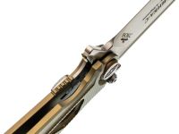 Складной нож НОКС Финка С "Elite", сталь М390, рукоять титан