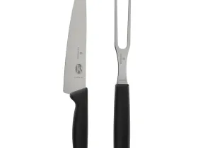 Подарочный набор Victorinox 5.1023.2, шеф нож + вилка для мяса