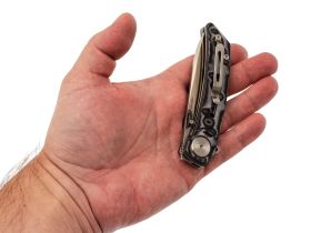 Складной нож Dr.Tech W3610MG, сталь 14C28N, рукоять микарта, Pattern Gray