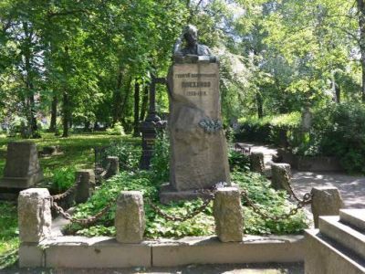 Могила Плеханова Г.В. (1856-1918), философа и революционера