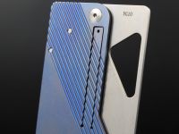Складной нож Daggerr Cardknife сталь VG-10, рукоять Blue Ti/Carbon Fiber
