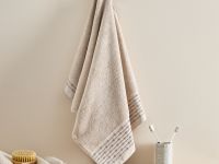 Полотенце махровое Punto, бежевое